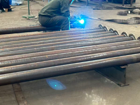 益阳20#无缝注浆管加工108*6钢花管棚管